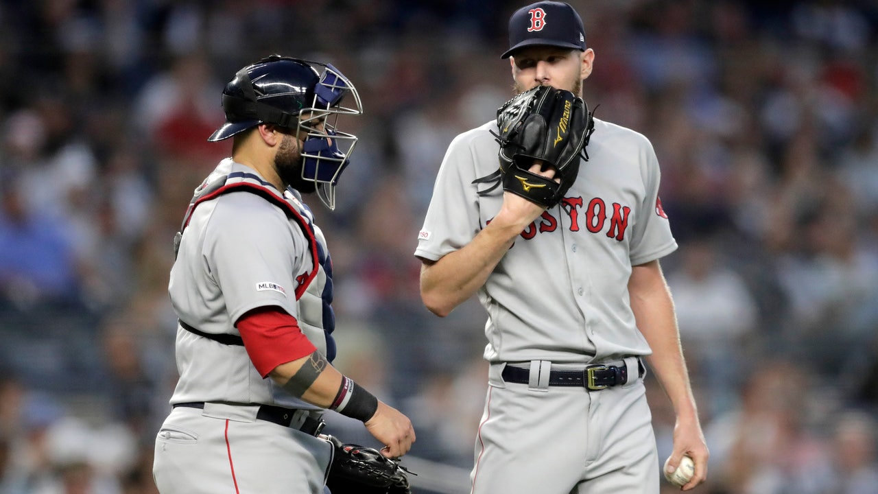 Surging Yankees top Red Sox, Sale 4-1